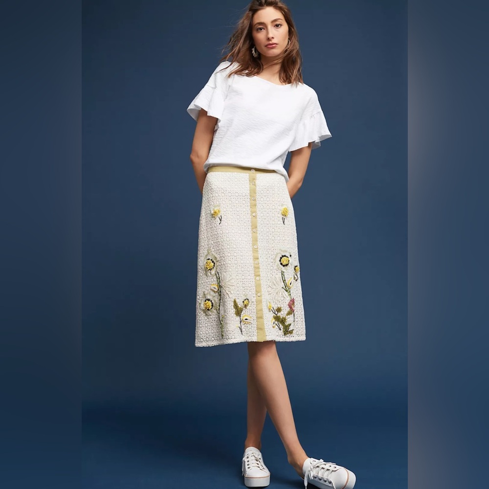 Varun Bahl Barbonne Floral Skirt - Picture 4 of 8
